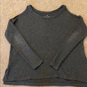 American Eagle Open shoulder shirt